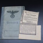Wehrpass: Aufklärungs-Abteilung 46 (46. Infanterie-Division) (KIA, 2x Awards)