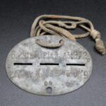 Erkennungsmarke - schwere Flak-Abteilung 372 (Tunisia, Linz)