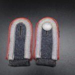 Luftwaffe Flak Unteroffizier (NCO) Shoulder Boards (Shortened)