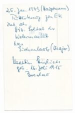 Martin Steglich – Grenadier-Regiment 89 & 1221 (Eichenlaub) - Image 2