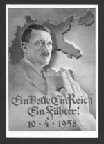 Postcard "Ein Volk, Ein Reich, Ein Führer"