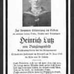 Deathcard of U-Boot Crewmember – U-Boot "U-194" (Sunk by US Catalina Aircraft)