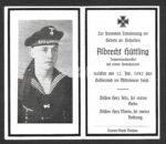 Deathcard of U-Boot Crewmember – U-Boot "U-374" (Sunk by British Submarine!)