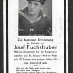 Deathcard of U-Boot Crewmember – U-Boot "U-426" (Sunk by an Australian Sunderland aircraft)