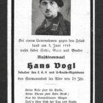 Deathcard of U-Boot Crewmember – U-Boot "U-440" (Sunk by a British Sunderland aircraft)