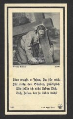 Deathcard of U-Boot Crewmember – U-Boot "U-468" (Sunk by British Liberator aircraft) - Image 2