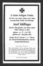 Deathcard of U-Boot Crewmember – U-Boot "U-520" (Sunk by Canadian Digby aircraft) - Image 2