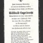 Deathcard of U-Boot Crewmember – U-Boot "U-609" (Sunk by a Free French corvette)