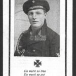 Deathcard of U-Boot Crewmember – U-Boot “U-659” (Sunk due collission with U-439 near Spain!)