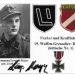 Leopold Mayer – 15. Waffen-Grenadier-Division (lettische Nr. 1)