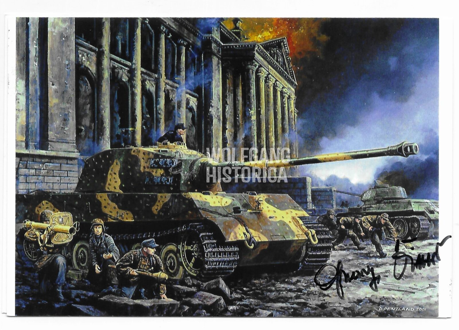 Georg Diers – schwere SS-Panzer-Abteilung 503 (Battle of Berlin, King ...