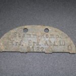 Erkennungsmarke - Kraftfahr-Ersatz-Abteilung 10