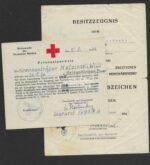 VWA Schwarz Award Doc: Grenadier-Regiment 8 (3. Panzergrenadier-Divsion) - WIA in Ardennes 1944!