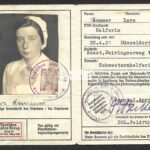 DRK-Personalausweis for DRK-Helferin (Soest, 1943)