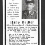 Death Card of Nachtjäger (Me 410 "Hornisse") in Kampfgeschwader 51