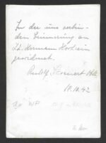 Wartime Signed Portrait of Rudolf Schoenert – Nachtjagdgeschwader 2 & NJG10 (Eichenlaub, 64 Victories - 7th highest scoring Night Fighter Ace!) - Image 2