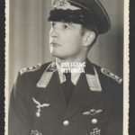 Portrait of Oberfeldwebel Clemens Funke - Aufklärungsgruppe 21 wearing DKIG