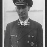 Portrait of Rolf Böcker with DKIG - Kommandant of "M 452" (24. Minensuchflottille - Channel Islands!)