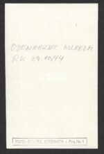 Portrait of Wilhelm Odenhardt – Kampfgeschwader 4 “General Wever” (Signed!) - Image 2