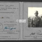 Wehrmacht Führerschein of Luftwaffe Flak Officer - Reserve-Flak-Abteilung 304 (later Fallschirm-Artillerie-Regiment 6)