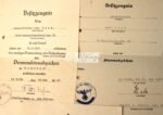 Award Docs & Soldbuch of Panzer NCO in Panzer-Regiment 33 - Panzerkampfabzeichen II. Stufe - Normandy & Ardennes! - Image 13