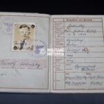 Wehrpass of a Stuka Pilot (!) Sturzkampfgeschwader 1 (Killed in Action: "Took a direct hit, went into a spin and hit the ground"!)