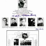 DOUBLE SIGNED: Rudolf von Ribbentrop & Walter Schüle - SS-Panzer-Regiment 1