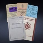 Grouping of a Flakhelferin (incl. rare Dienstbüch für Flakwaffenhelferinnen!) (Schweinfurt)