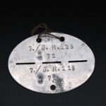 Erkennungsmarke - Infanterie-Regiment 115 (15. Panzer-Grenadier-Division - Africa, Italy, Ardennes...!)