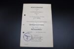 Award Document set of Festung Lorient - Marineflakbrigade & Wehrmacht-Regiment Lorient 3 - Wounded March 1945 (!) - Image 2
