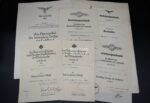 Ehrenpokal Award Document Grouping of Leutnant Heinz Dautzenberg - Reconnaissance Pilot! - Image 4