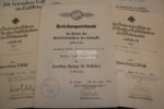 Ehrenpokal Award Document Grouping of Leutnant Heinz Dautzenberg - Reconnaissance Pilot! - Image 9