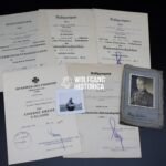 Stunning Skijäger Award Document Set (Ek2, VWA Gold...) & Photo (Sturmgewehr & FJ Helm!)