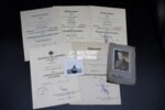 Stunning Skijäger Award Document Set (Ek2, VWA Gold...) & Photo (Sturmgewehr & FJ Helm!)