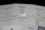 Stunning Skijäger Award Document Set (Ek2, VWA Gold...) & Photo (Sturmgewehr & FJ Helm!) - Image 3