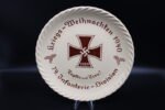 "79. Infanterie-Division - Tapfer und Treu - Kriegs-Weihnachten 1940" Porcelain Plate