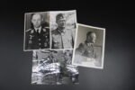 4x Photos of Bearers of the Deutsches Kreuz in Gold - Silber & Ritterkreuz