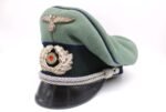 Wehrmacht Medical Officer Peaked Cap by Peküro (Name & Unit!)