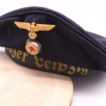Kriegsmarine Tellermütze "Kreuzer Leipzig"