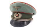 Wehrmacht (Heer) Artillerie Officer Peaked Cap by Spohn & Klaiber (!)