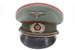 Wehrmacht (Heer) Artillerie Officer Peaked Cap by Spohn & Klaiber (!) - Image 7