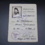 Personalausweis Luftwaffen-Oberhelferin - Luftflottenkommando 5 in Norway