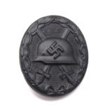 Verwundetenabzeichen in Schwarz – Deschler & Sohn, München – Übergröße (!)