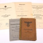 Soldbuch & Award Doc Set: Gren.Rgt. 29 (3. PGD) (EK2 with Reason of Award in France 1944 + Signed by Stalingrad RKT!)