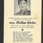 Death Card - Waffen-SS in Italy