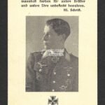 Death Card of Wolfgang Martin (Ritterkreuzträger)