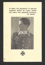 Death Card of Wolfgang Martin (Ritterkreuzträger)