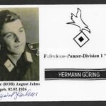 August Jahns - Fallschirm-Panzer-Division 1 "HG"