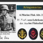 Max Günter - Marine-Flak-Abteilung 215