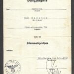 Sturmabzeichen Award Doc: Pionier-Kompanie 714 (714. Infanterie-Division)